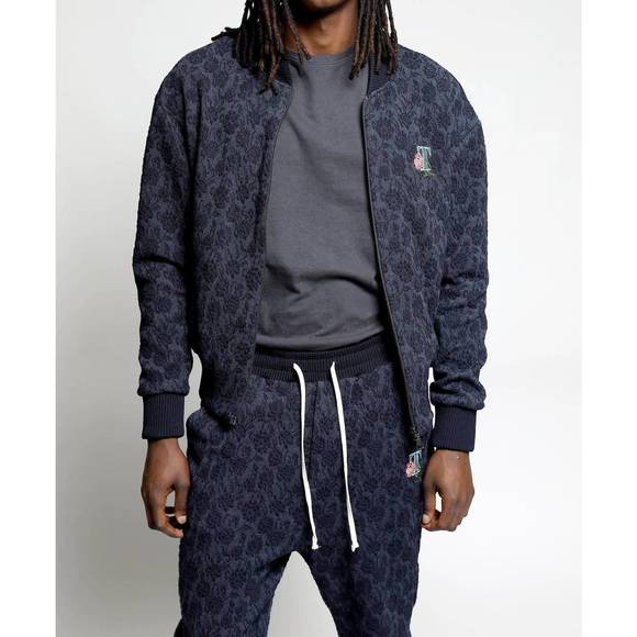 NEW TWENTY MONTREAL floral 3d blister jacket in twilight - Picture 1 of 1